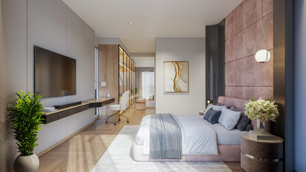 Romell Espalier Vile Parle East | Pre-Launch Luxury Homes | Mukesh Estate Agencybedroom 01 hires jpeg